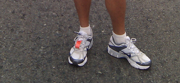 Terry Majamaki at the San Francisco Marathon 5k Start