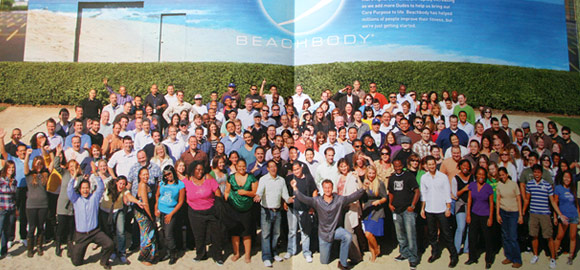 Beachbody company photo in 2010