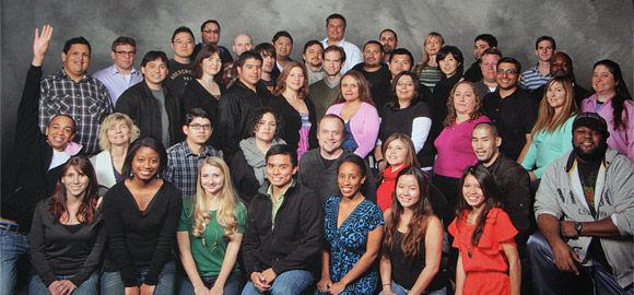 The Beachbody Web Team in 2010