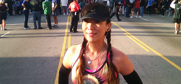 Jenny Majamaki @ 34th Annual Firecracker Run in L.A. Chinatown