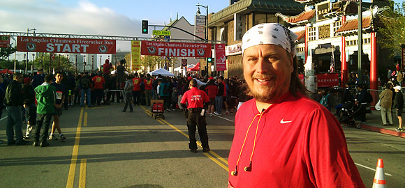 Terry Majamaki @ 34th Annual Firecracker Run in L.A. Chinatown