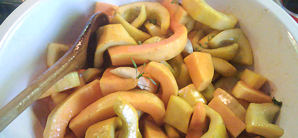 Bowl of Squash and Veggies