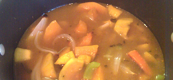 Roasted Squash Soup Broth