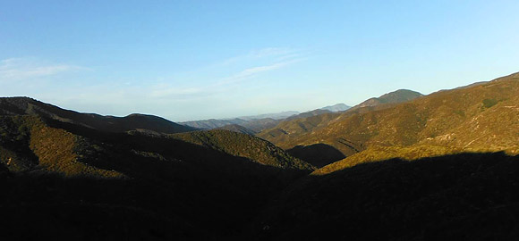 View from Leona Valley Trail Race