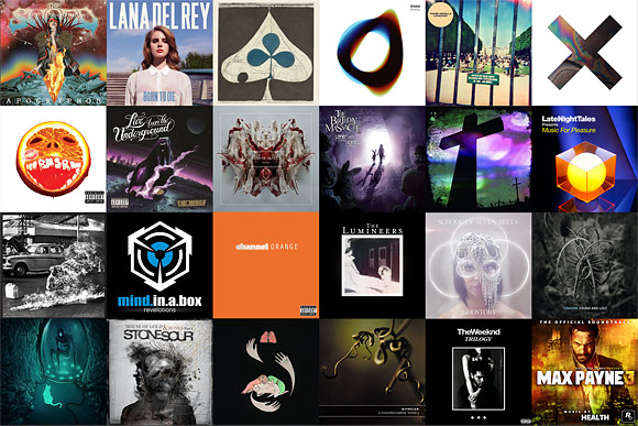 2012 Top Music Albums Honorable Mentions