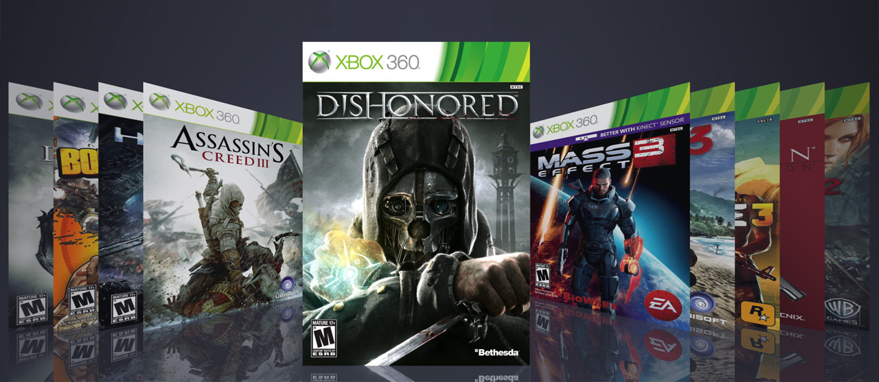 Топ игр 2012. Dishonored Xbox 360. GAMESTOP игра. Издательство Top game.