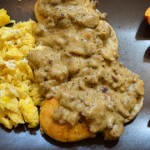 Vegetarian Biscuits and Cauliflower Gravy