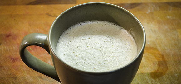 The perfect cup of buttered coffee